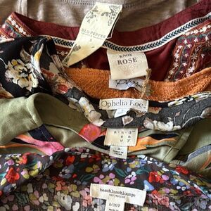 Women’s Clothing Bundle Lot 6 Pieces Small Tops & Romper One NWT‎